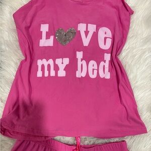 Love My Bed Pink Sleepwear Set